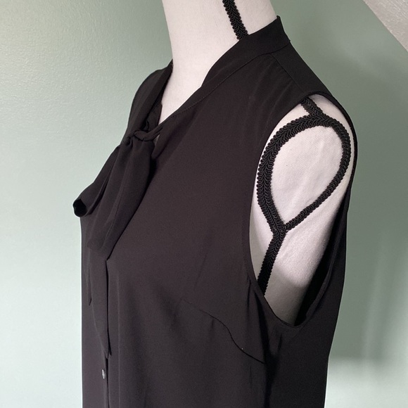 J. Crew Factory Sleeveless Tie-neck Top - Picture 5 of 7